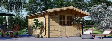 abri de jardin en bois palma 34 mm 4x4 m 16 m