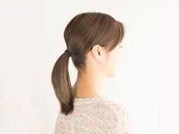 輪っかゴムで簡単ヘアアレンジ綺麗にできる髪の毛の結び方 ヘア
