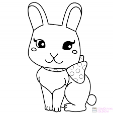 Imagenes de calaveras para dibujar. Dibujos De Conejos 250 Faciles Para Colorear
