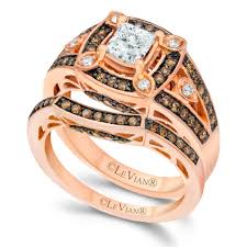 Maybe you would like to learn more about one of these? Le Vian Chocolate And White Diamond Engagement Ring Set In 14k Rose Gold 114 Ct Tw In Pink Lyst