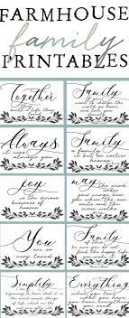 Farmhouse Family Printable S The Mountain View Cottage Home Quotes And Sayings Family Quotes Family Printables