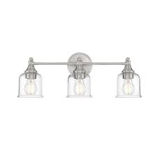 Park Harbor Phvl3163bn Hesby 3 Light 23 Wide Build Com Park Harbor Bathroom Light Fixtures Brushed Nickel Bathroom Lights Over Mirror