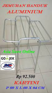 Jual glory home rak jemuran baju handuk dinding aluminium. Jual Jemuran Handuk Aluminium Di Lapak Harmonis Sentosa Bukalapak