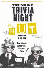Find out where to play team trivia in myrtle beach. Mansfield University Tuesday Night Trivia At The Hut