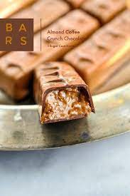 Almond Coffee Crunch Chocolate Bars I Sugar Coat It Recipe Crunch Chocolate Bar Chocolate Candy Recipes Chocolate Bar Recipe