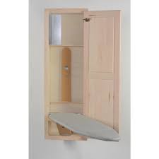 Buy the best and latest ironing board with storage cabinet on banggood.com offer the quality 386 руб. Hide Away In Wall Ironing Board With Maple Door Sup400m The Home Depot