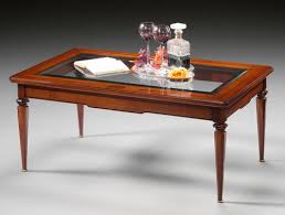 However, there are many exotic coffee tables with unique styles such as coffee. Traditional Coffee Table 540x Salca Asiago Cherrywood Glass Rectangular