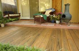 Thompson S Water Seal Waterproofer Plus Tinted Wood Protector In Honey Gold Adds Beautiful Color And Protection To This Dec Thompsons Deck Colors Staining Deck