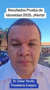 Resultados Prueba de Idoneidad 2025: Altas Reprobaciones