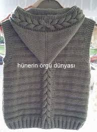 Kapsonlu Yelek Baby Knitting Patterns Orgu Modelleri Kapsonlular