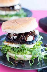Nov 21, 2019 · this is an onion burger: Halloumi Burgers With Portobello Chevre Caramelized Onions