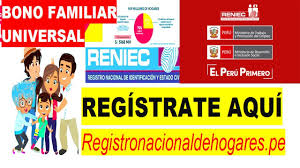 Link para la inscripción en el registro nacional de hogares en el mes de octubre se pagará el segundo bono familiar universal de 760 soles. Pagina Para Registrarse En El Bono Familiar Universal Youtube