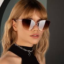 Grace Large Womens Fashion Cat Eye Sunlgasses