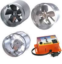 A furnace blower motor helps circulate air through the venting system. Hvacquick Suncourt Duct Booster Fans Ds100 Thermostat