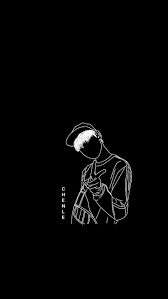 Aesthetic Black And White Boy Drawings Pin Oleh Keistoncosar Di Ncity Seni Inspirasi Gambar Seni