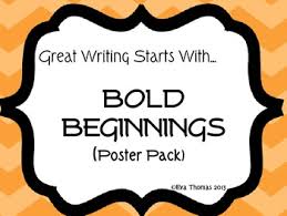 Bold Beginnings Worksheets Teaching Resources Tpt