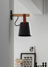 Nordic Wooden Hanging Wall Lamp Warmly