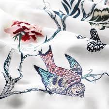 Ich habe diese toile de jouy von ikea für den letzten weile jetzt beäugte. Jattelilja Duvet Cover And Pillowcase S White Floral Patterned Full Queen Double Queen Ikea