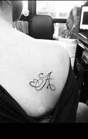 This stylish gothic/blackletter script tattoo lettering font is. 60 Amazing A Letter Tattoo Designs And Ideas Body Art Guru