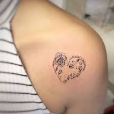 Porque amor de mãe, não tem fim! Tatuagem De Amor 54 Ideias Lindas Para Homenagear O Amor