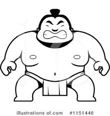 About the lightning mcqueen coloring pages. Sumo Wrestler Clipart 1151448 Illustration By Cory Thoman