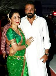 Photos Sanjay Dutt And Wife Maanayata Celebrate Ganesh Chaturthi Enter Bollywood Actress Hot Photos Traditional Indian Outfits Most Beautiful Indian Actress