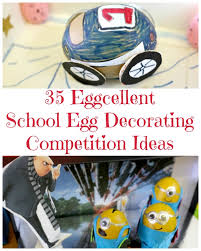 Follow these easy and creative designs to add cheer and color to your home this spring. School Egg Decorating Competition Ideas Tips