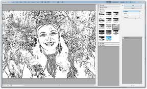 The sketch filter submenu in photoshop cs6 contains a few filters that don't really belong there. Photoshop Drawing Filter