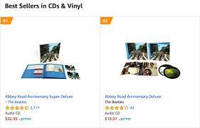 We Love You Beatles Abbey Road Tops Sales Charts Best
