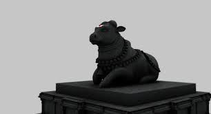 Siva Nandi Statue 3d Model Cgtrader