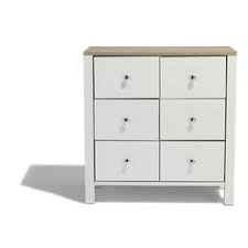 Commode Bristol Blanche Et Naturelle 6 Tiroirs Commode Et Meuble De Rangement Chambre Meuble Gifi Meuble Rangement Meuble Rangement Chambre Rangement Chambre