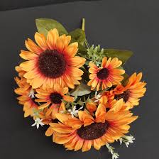Always on time, farm direct delivery. Silk Wedding Bouquet Wholesale Artificial Sunflowers Bouquet China Artificial Flowers And Silk Flowers Price Made In China Com