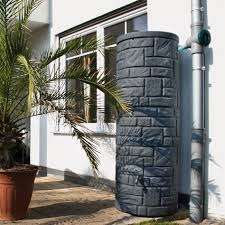 Regentonne Anthrazit Arcado 360 Liter Regentonne Anthrazit Regentonne Wasserbehalter Garten