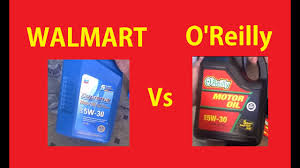 Best Price Motor Oil Comparison Walmart Vs Oreillys Automotive Video