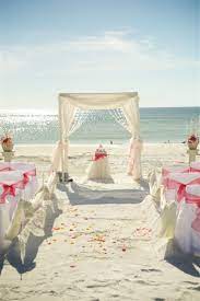 Fuchsia Pink Beach Wedding Destination Wedding Florida Beach Wedding Sand Petal Weddings Wedding Beach Ceremony Beach Wedding Arch Diy Beach Wedding