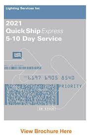Ask our shipping experts about your freight. Quick Ship Express Lighting Services Inc