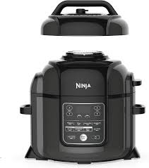 Ninja's unique tendercrisp technology cooks and crisps for delicious results in a fraction of the time. Amazon Com Ninja Foodi 9 In 1 Pressure Broil Dehydrate Slow Cooker Air Fryer And More With 8 Quart Capacity And 45 Recipe Book Inspiration Guide And A High Gloss Finish Kitchen Dining