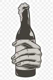 Hand Holding A Beer Bottle Sticker Design Element Free Image By Rawpixel Com Tvzsu In 2020 Beer Bottle Design Wine Bottle Drawing Bottle Stickers Design