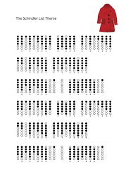 The Schindler List Theme Tabs For Tin Whistle Tin Whistle Flute Sheet Music Whistle