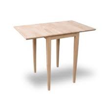 Shop For Small Unfinished Rectangular Drop Leaf Shaker Style Dining Table Get Dining Table In Kitchen Drop Leaf Dining Table Dining Table