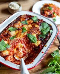 Lasagnes Jambon Cru Ricotta Et Basilic Recette Lasagnes Jambon Lasagnes Recettes Minceur