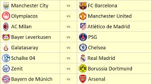 Conozca las noticias de octavos de final champions en colombia y el mundo. Sorteo De Los Octavos De Final De La Champions League 2013 2014