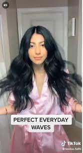 Tik Tok Hair Tutorial Everyday Soft Waves Waves Hair Tutorial Curls For Long Hair Hair Waves