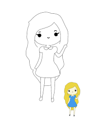 Kawaii People Coloring Page In 2020 People Coloring Pages Free Printable Coloring Sheets Printable Coloring Sheets