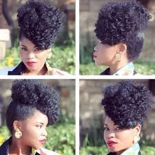 This bride is wearing an updo made of natural hair. Natural Updo Hairstyles 2015 Fashion And Women