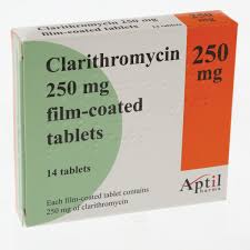 Buy Clarithromycin 250mg Tablets, 14 Tablets - Dock Pharmacy