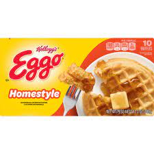 Kellogg's eggo waffles blueberry (2 waffles ) contains 14.2g of carbs, 1.9g of protein, 3g of fat, and 92.8 Ewg S Food Scores Kellogg S Eggo Homestyle Waffles