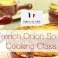French Onion Soup cooking class event in Buffalo, NY