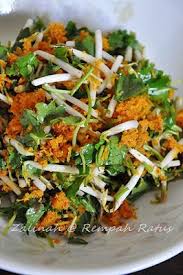 Urap Pegaga Taugeh Dari Dapur Zalinah Rempah Ratus Bahan Bahan 1 Ikat Daun Pegaga Direndam Dan Dibersihkan Da Asian Recipes Malaysian Food Tasty Dishes