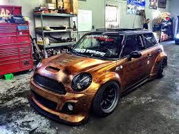 Liberty Walk Mini Cooper By Impressive Wrap Tuning 1 Schone Autos Autos Mini Cooper Tuning